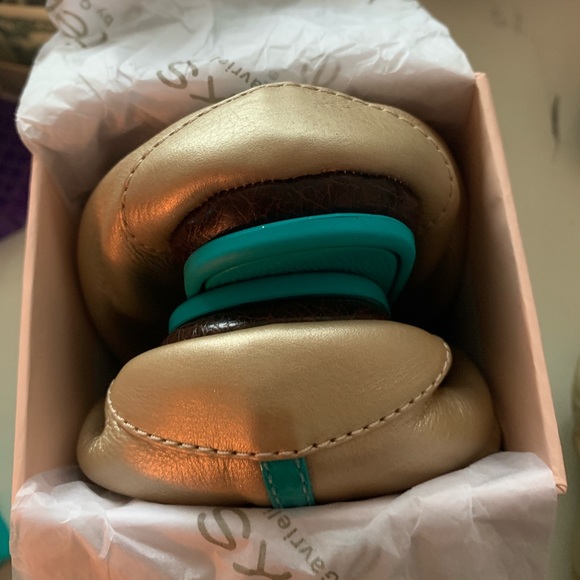 Limited Edition Champagne Tieks - Picture 2 of 5